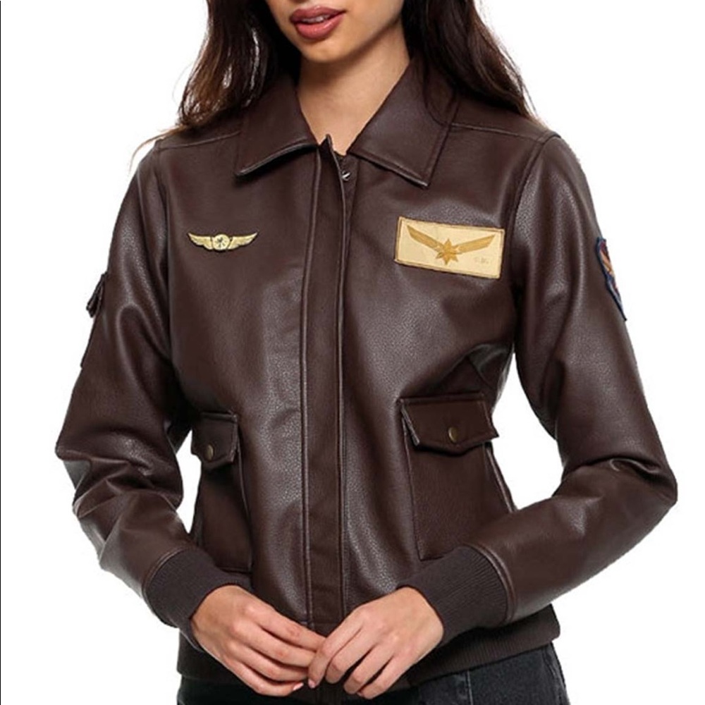 Marvel Captain Marvel Flight Bomber Jacket